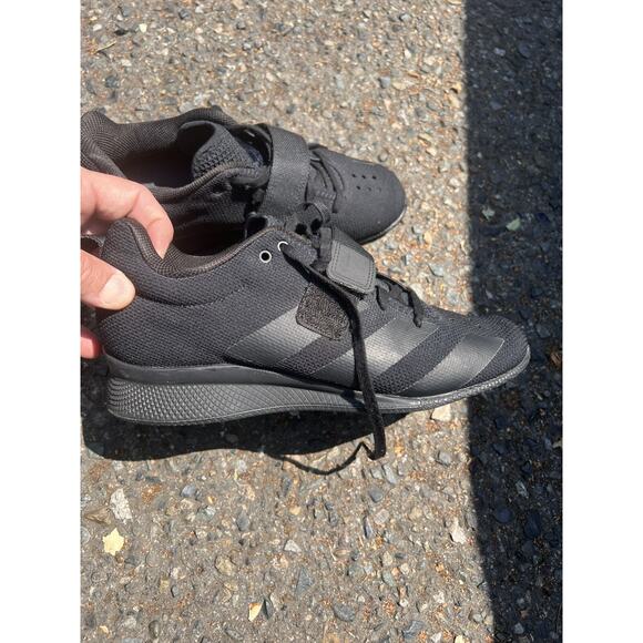 Adidas Adipower Weightlifting 2 II Shoes Men’s 7.5 Triple Black F99816 Gym - Picture 1 of 10